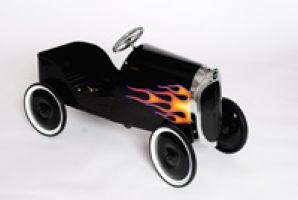 34 Classic Hot Rod Pedal Car with Flames